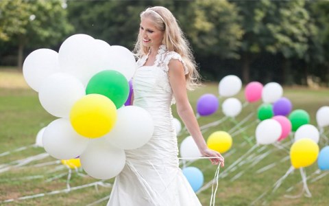 Ballonzauber, Hochzeitstauben · Ballons Dortmund, Kontaktbild